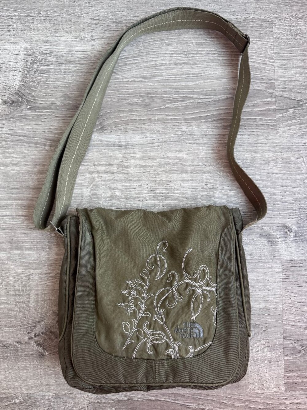 The North Face Boho Embroidered Messenger Bag
